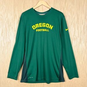 Nike Oregon Ducks Football Dri-FIT Long Sleeve Shirt